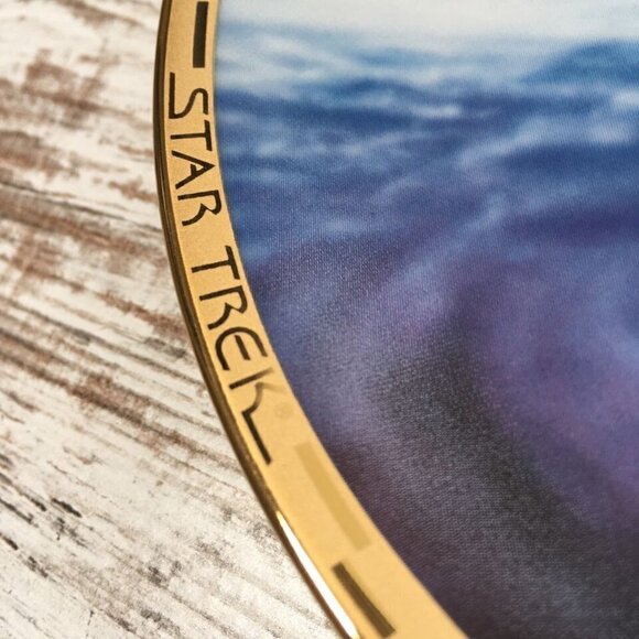 STAR TREK ROMULAN WARBIRD VOYAGERS Series HAMILTON Collector Plate - Picture 2 of 7